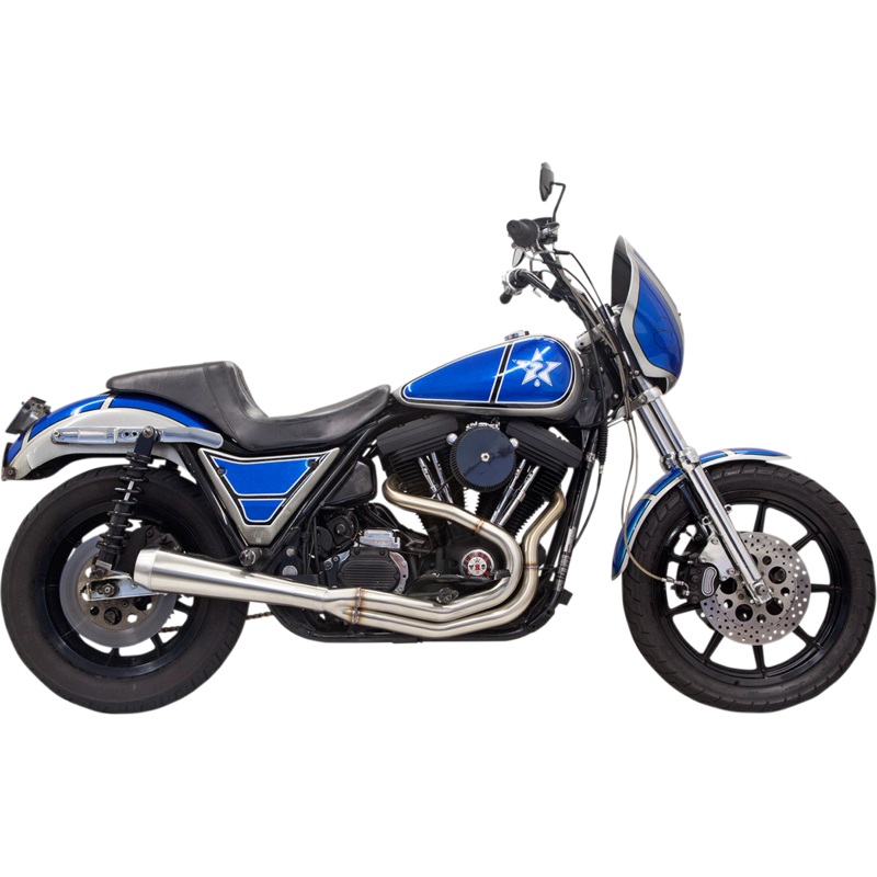 BASSANI XHAUST Road Rage 3 Exhaust – Stainless Steel 1FXRSS