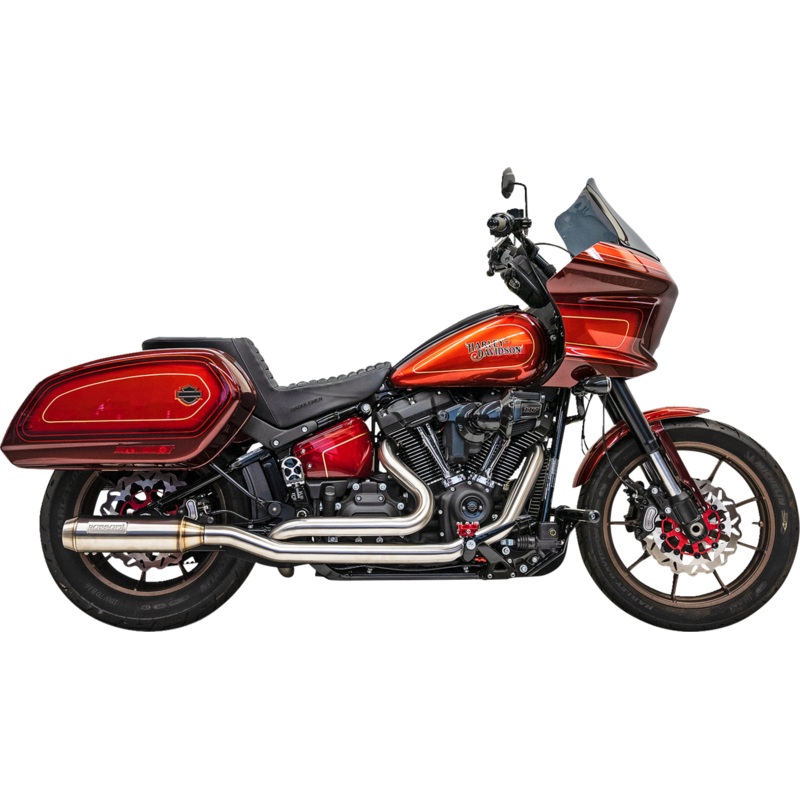 BASSANI XHAUST True Dual Performance Exhaust System with 4 Muffler – Stainless Steel 1S97SS