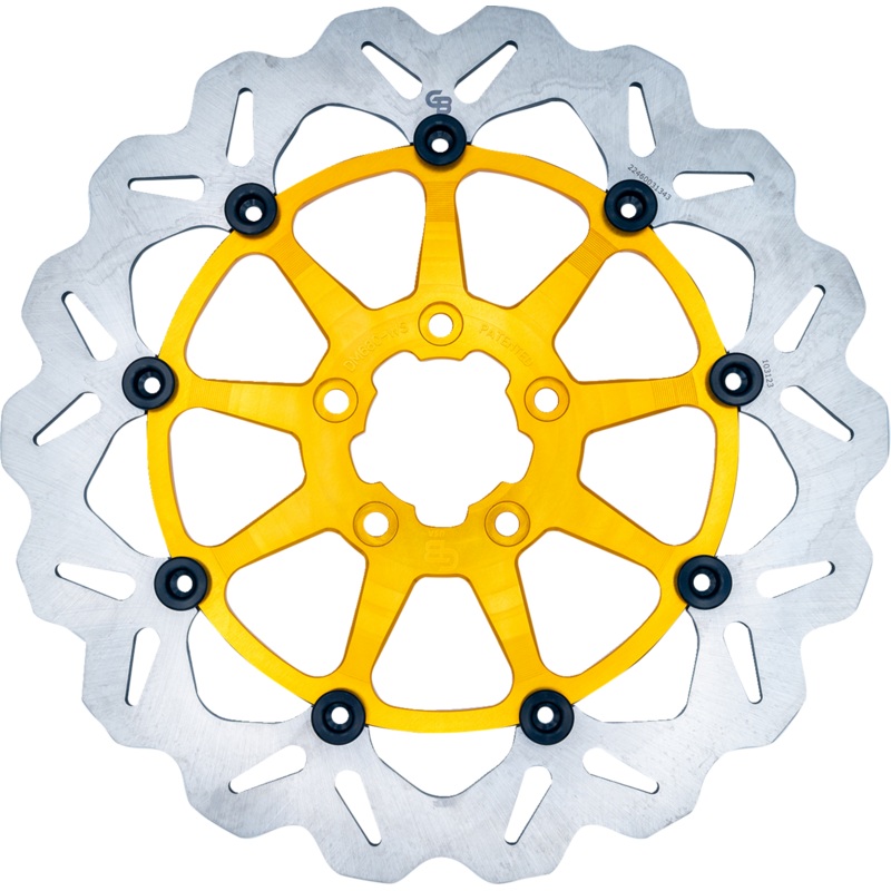 GALFER GBrake Rotor – Front – Gold DF680CWS-G