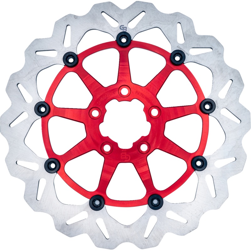 GALFER GBrake Rotor – Front – Red DF680CWS-R
