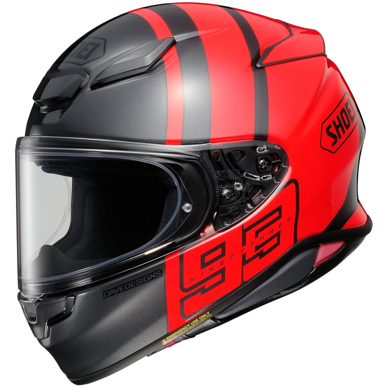 SHOEI RF-1400 MM93 TRACK TC-1|XS|S|M|L|XL|XXL