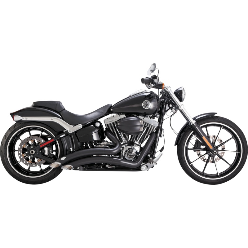 VANCE & HINES Big Radius Exhaust System – Black 46365