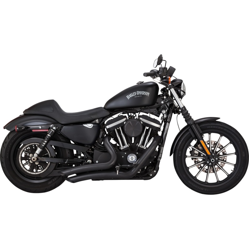 VANCE & HINES Big Radius Exhaust System – Black 46367