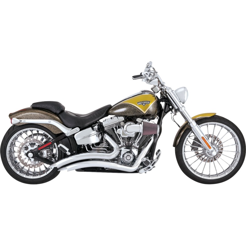 VANCE & HINES Big Radius Exhaust System – Chrome 26365