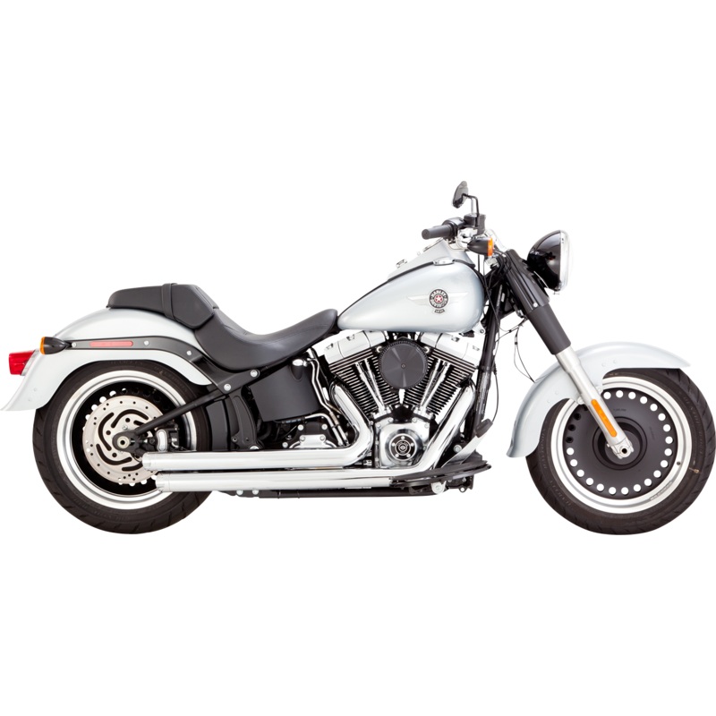 VANCE & HINES Big Shots Staggered Exhaust System – Chrome 17339