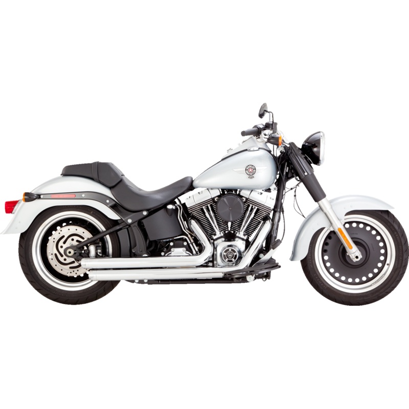 VANCE & HINES Big Shots Staggered Exhaust System – Chrome 17959