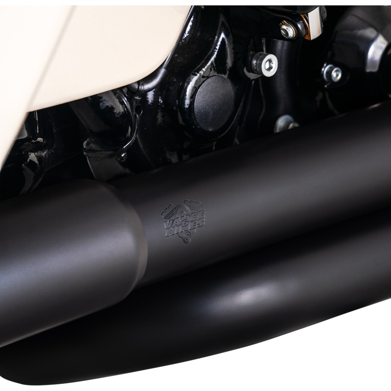 VANCE & HINES Dresser Duals Header System – Black 47351
