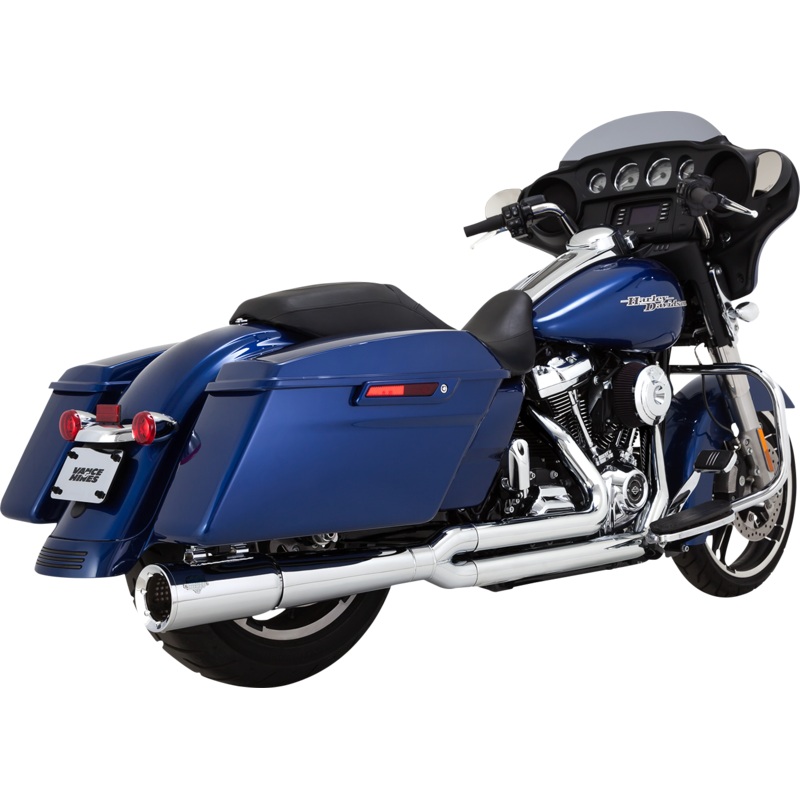 VANCE & HINES Pro Pipe Exhaust System – Chrome 17383