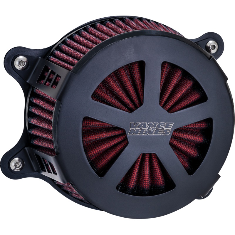 VANCE & HINES VO2 Radiant V Air Intake – Black Ceramic 41462