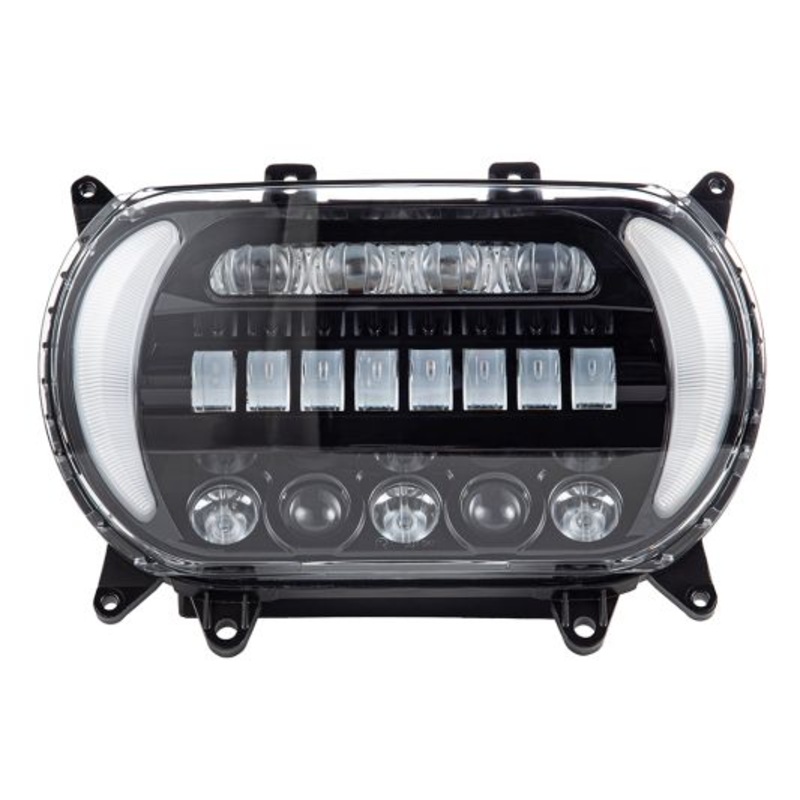 Advanblack ATTACK LED HEADLIGHT FOR 2015-2021 HARLEY ROAD GLIDE