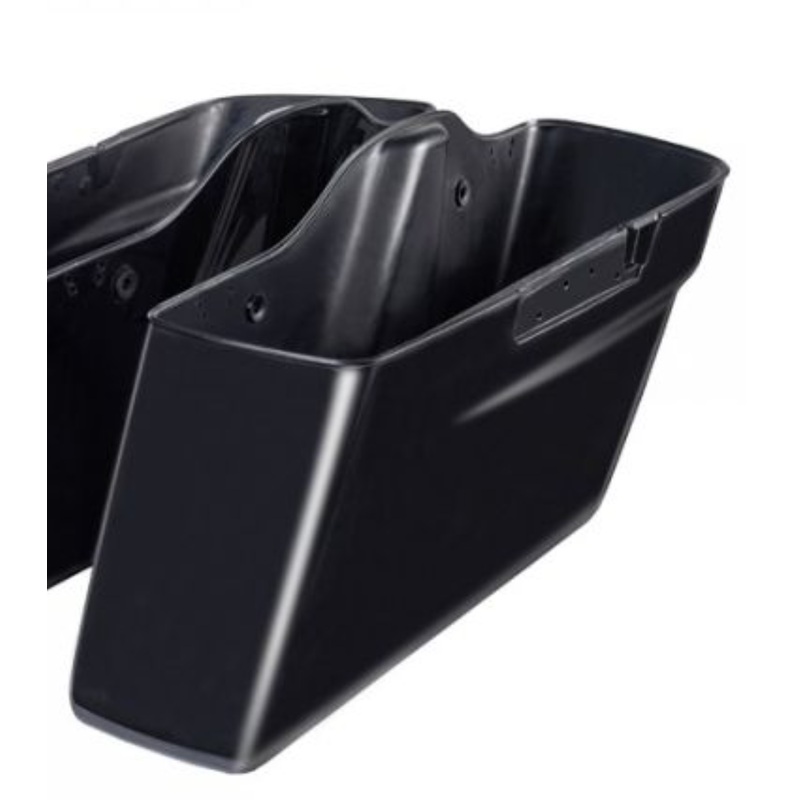 Advanblack GUNSHIP GRAY STANDARD NON-STRETCHED SADDLEBAG RIGHT BOTTOM and LID FOR 14UP HARLEY TOURING