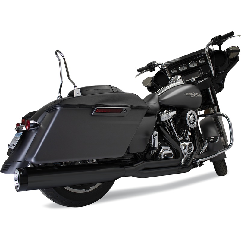 KHROME WERKS 2:1 Outlaw Exhaust – Black 200775