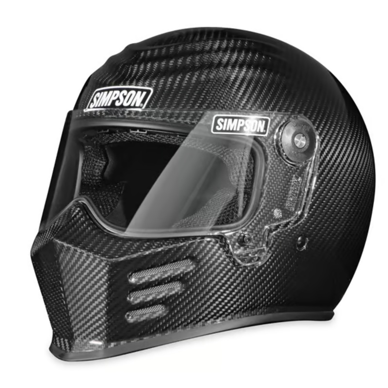 SIMPSON MOTORCYCLE OUTLAW BANDIT 3 HELMET – CARBON FIBER