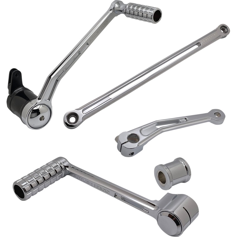 ARLEN NESS Deep Cut Foot Control Kit w/ Heel/Toe Shifter – Chrome 420-107