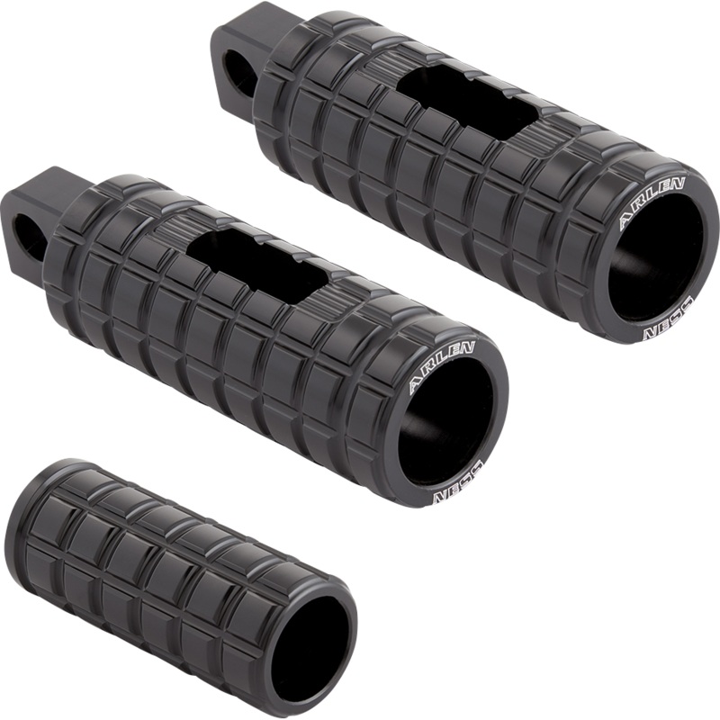 ARLEN NESS Footpegs – Male – Black 400-034