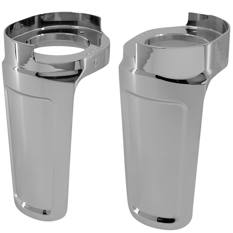 ARLEN NESS Fork Legs – 49 mm – Chrome – For Factory Brake Caliper 120-011