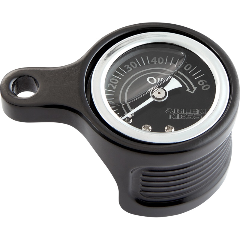 ARLEN NESS Oil Pressure Gauge Kit – Method? – Black Anodized 610-101