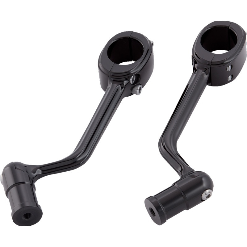 ARLEN NESS Forged Highway Peg Mounts – Black 400-043