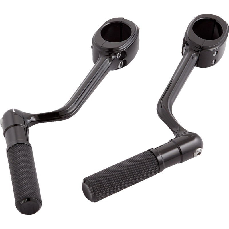 ARLEN NESS Forged Highway Peg Mounts w/ Pegs – Black 400-045