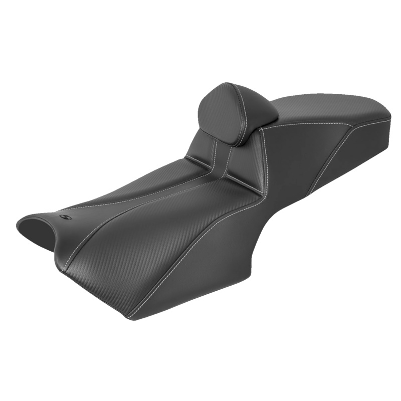SADDLEMEN Adventure Tour Seat – w/ Backrest – Black – BMW ’19-’22 0810-BM54BR