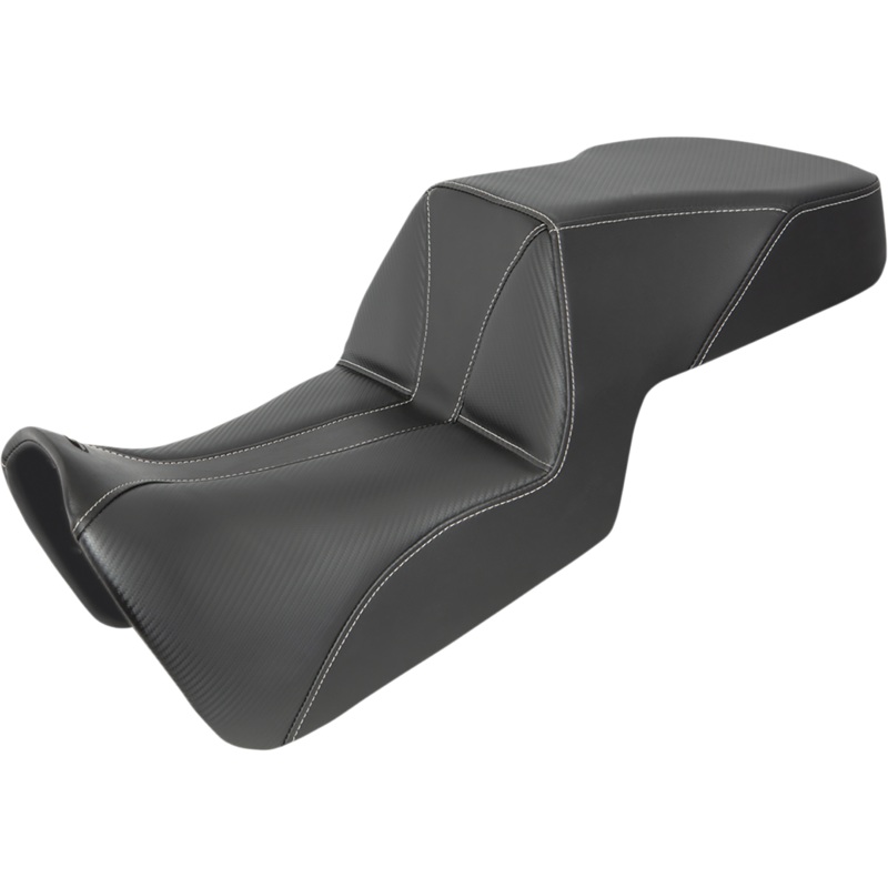 SADDLEMEN Pan America Adventure Tour Seat – Carbon Fiber/Whisper Black – Low 821-34-201