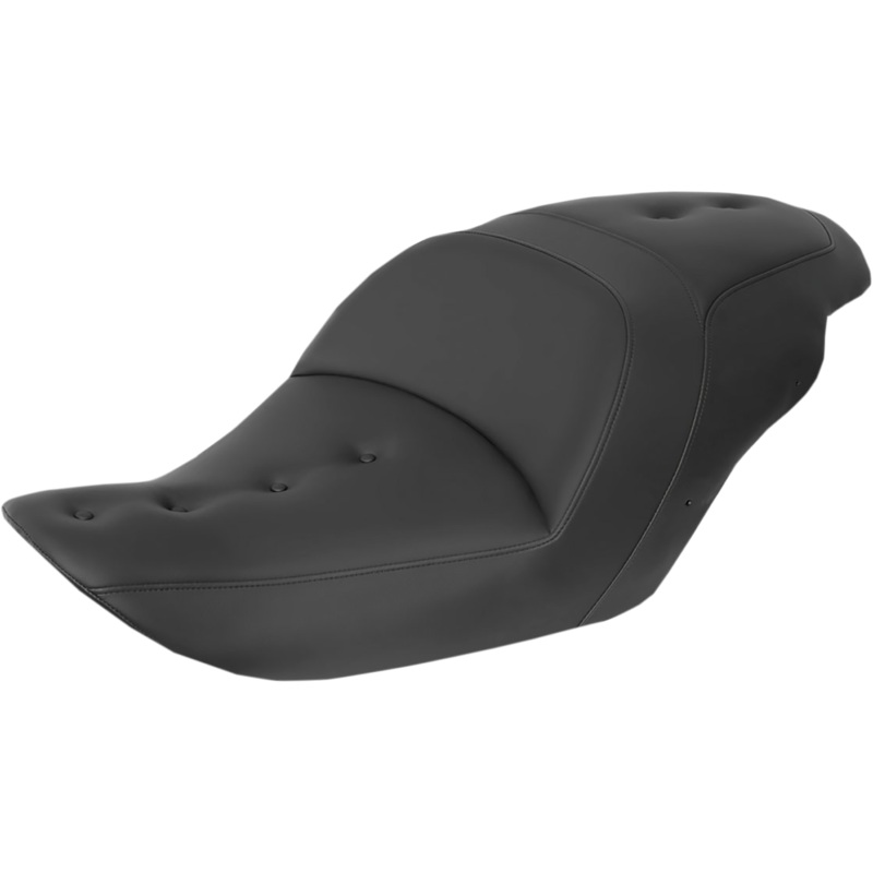 SADDLEMEN Roadsofa* Pillow Top Seat – Without Backrest – Black H23-20-181