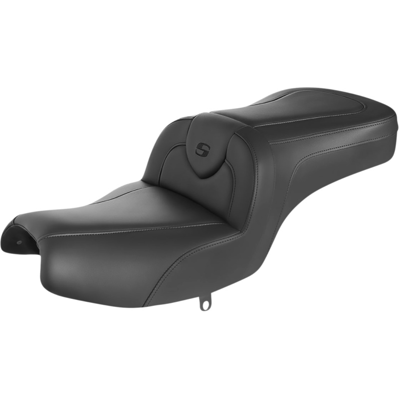 SADDLEMEN RoadSofa* Seat – without Backrest – Black w/ Black Stitching – Challenger ’20-’22 I20-06-187