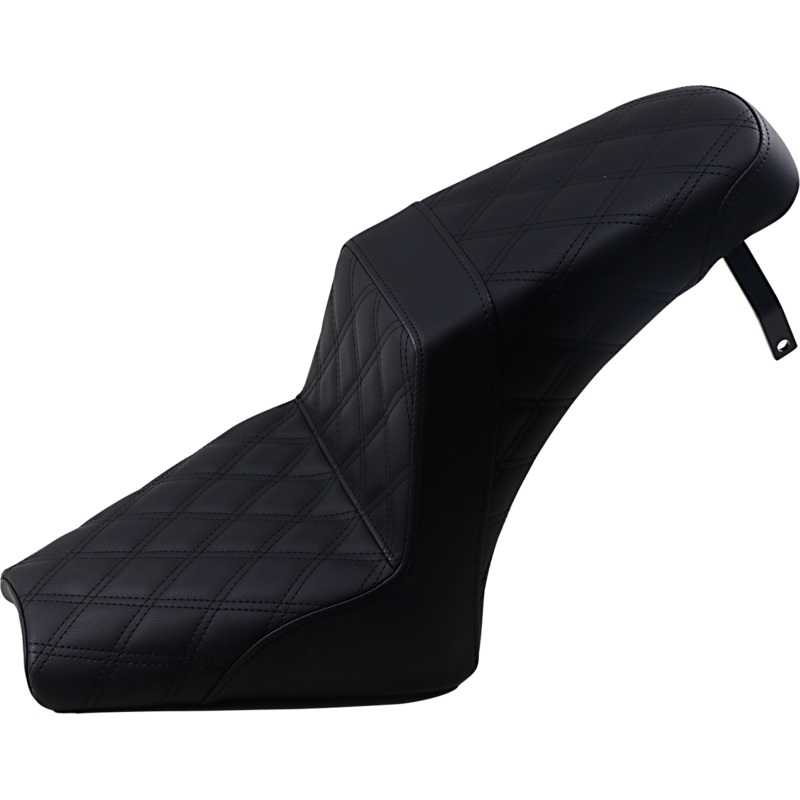SADDLEMEN Step-Up Seat – Full Lattice – Black – Scout Bobber I18-33-175