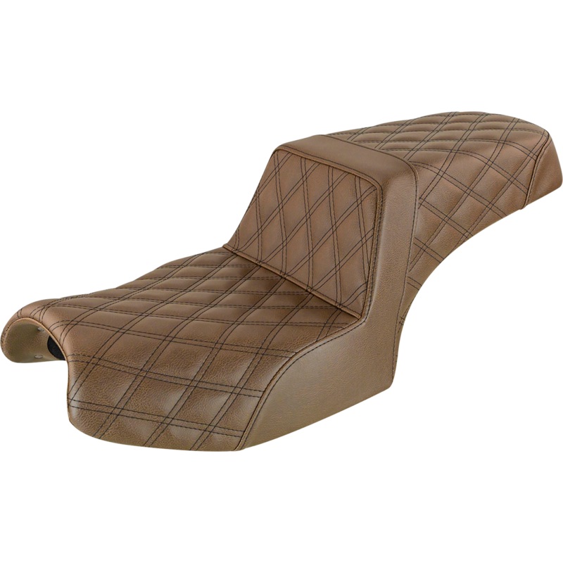 SADDLEMEN Step-Up Seat – Full Lattice – Brown – Challenger I20-06-175BR
