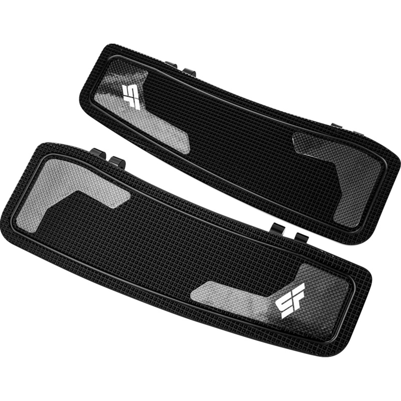 SLYFOX Floorboards – Black Anodized – Touring SF-905-00-1