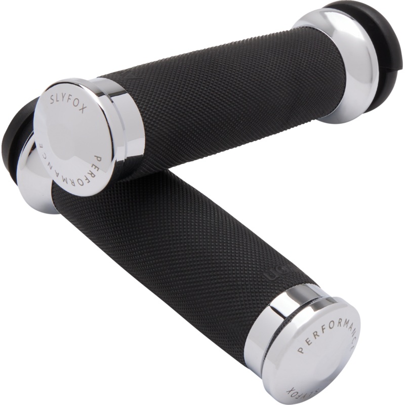 SLYFOX Grips – TBW – Chrome CC-85-CH-FL-FOX