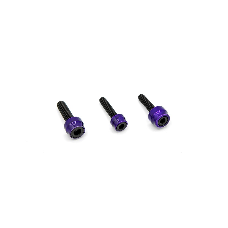 Chacho’s Bolt Kit Purple M8 Eng Trans Prim Blk