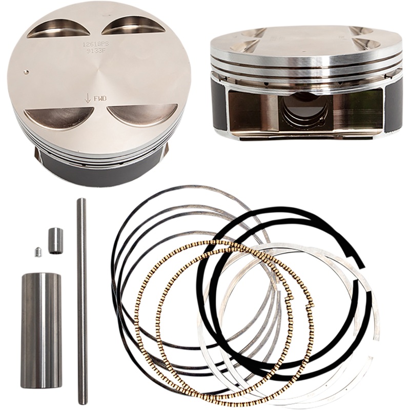 S&S CYCLE Big Bore Piston Kit – 124 – +.010 – M8 920-0141