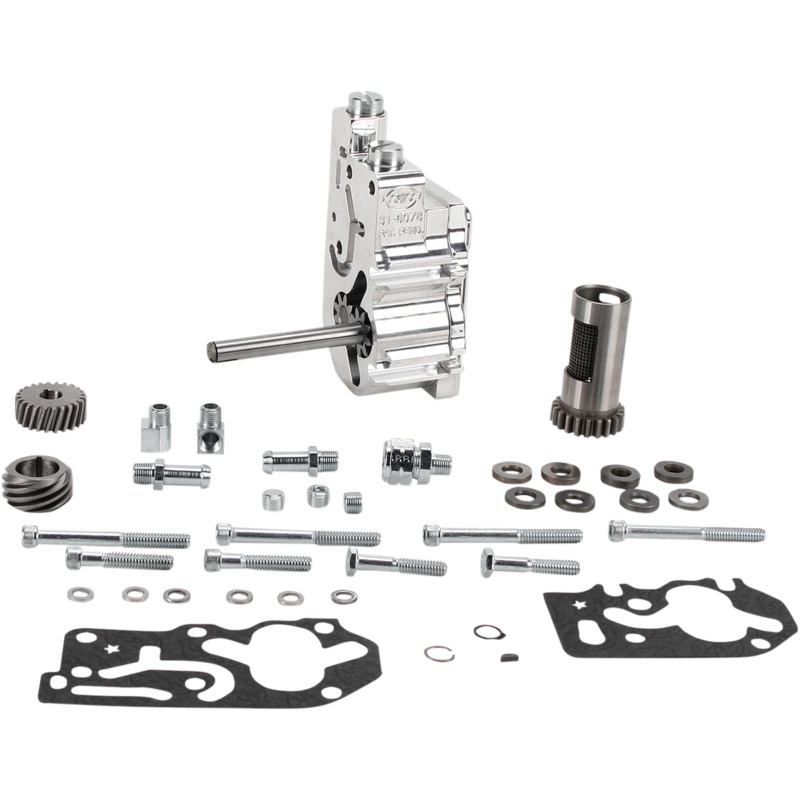 S&S CYCLE HVHP Oil Pump Cover Kit – Standard 31-6298