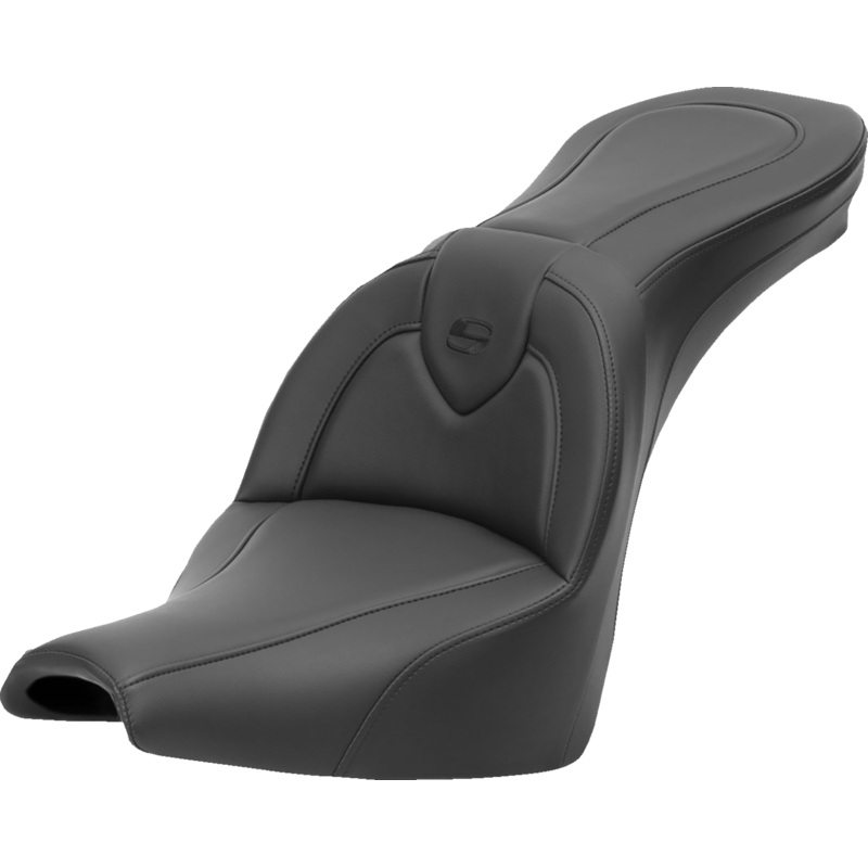 SADDLEMEN Roadsofa* Seat – without Backrest – Black/Black Stitching – FXBB/FXST ’18-’23 818-30-187