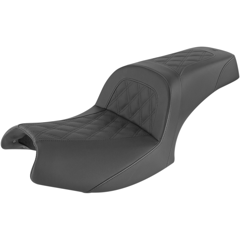 SADDLEMEN Slim Lattice Stitched Seat – Indian I20-06-162