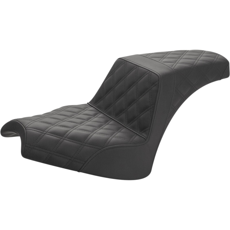 SADDLEMEN Step-Up Seat – Full Lattice – Black – Chief I21-04-175