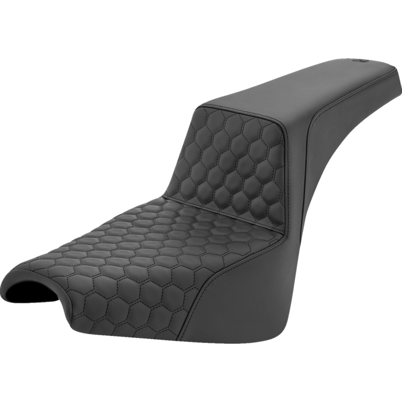 SADDLEMEN Step-Up Seat – Honeycomb – FXBB/FXST ’18-’23 818-30-177