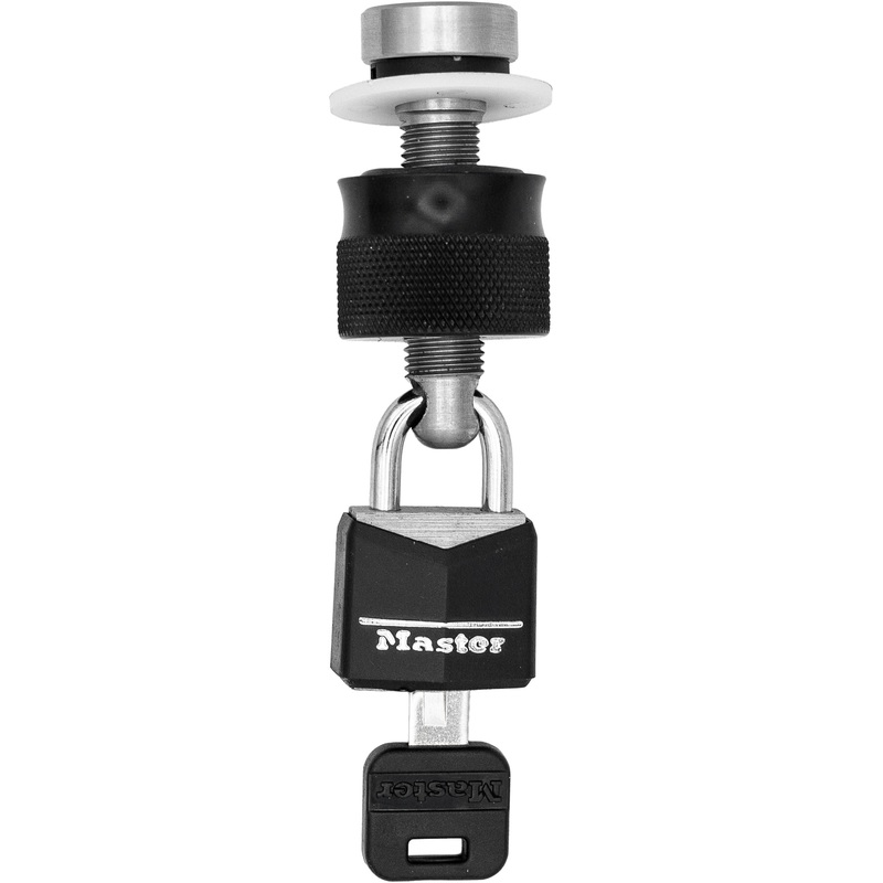 Seat Helmet Lock Black