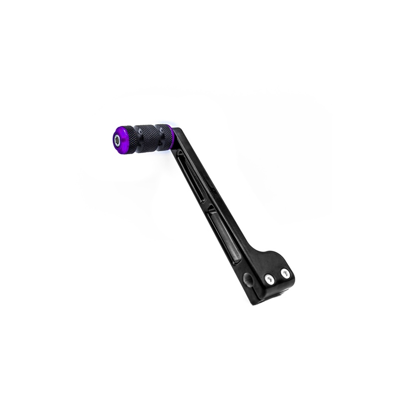 Twice Tight Perf Shift W/ Toe Peg Purple