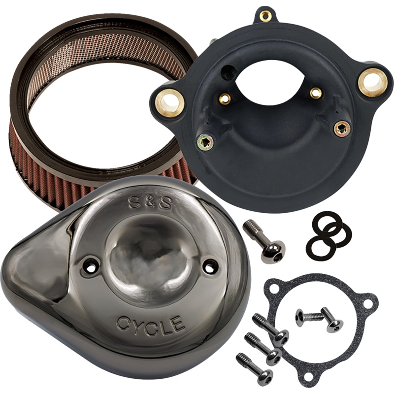 S&S CYCLE Stealth Air Cleaner Kit – Cover – M8 Touring 170-0797