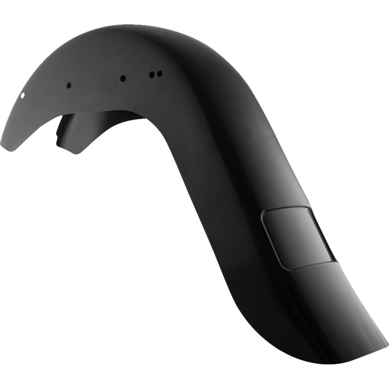 KLOCK WERKS Rear Fender – Vicla Frenched – 9 Extended Rear – Black KWF-02-0311