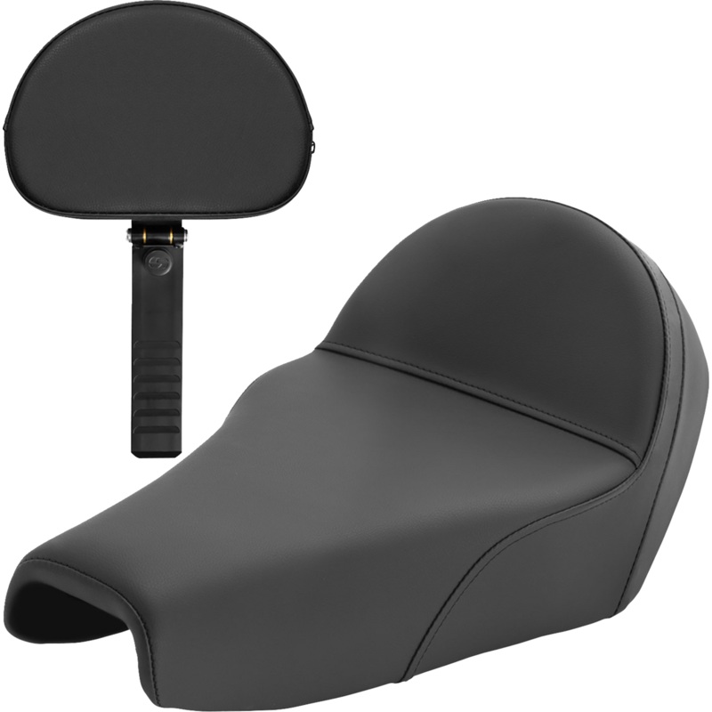 SADDLEMEN Solo Seat – Plain – XL ’04-’22 807-11B-0040