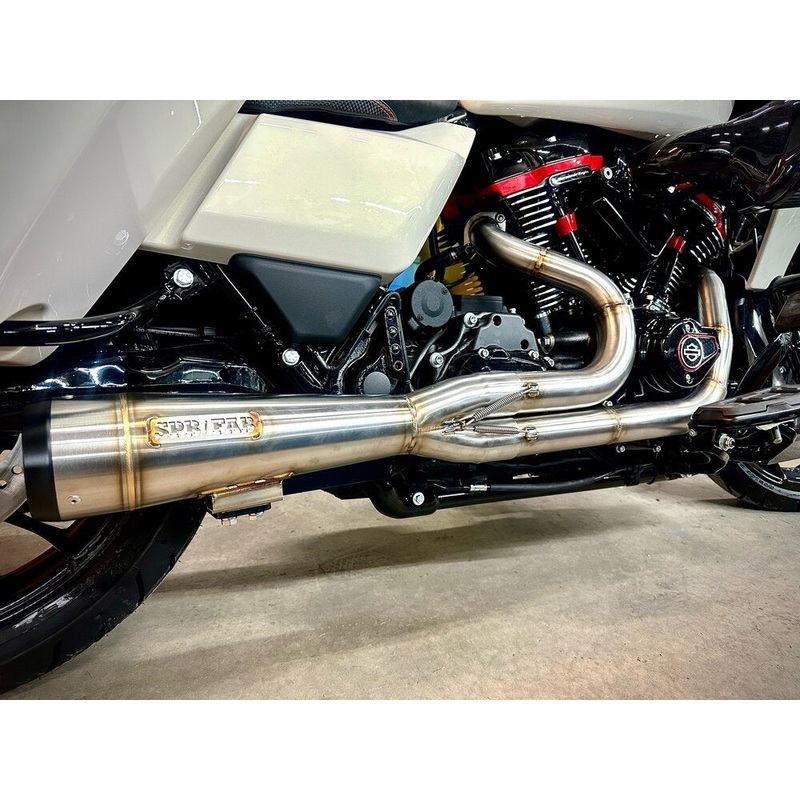 SPBFAB High output bagger M8|Brushed|Polished|OG|Rectangle