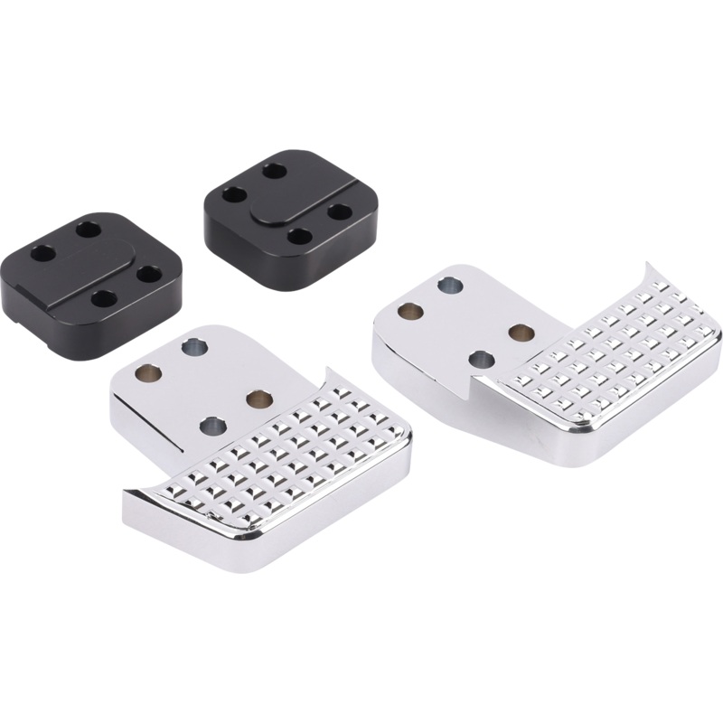 THRASHIN SUPPLY CO. Apex Floorboard Tail Extension with 1/2 Lift Kit – Chrome TSC-2212-3