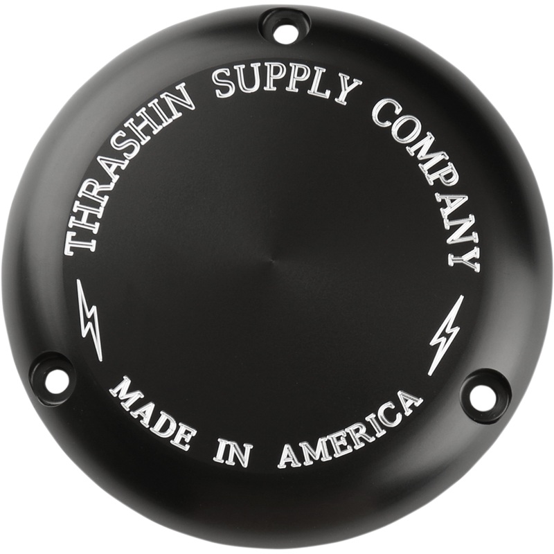 THRASHIN SUPPLY CO. Derby Cover – Black – Classic TSC-3000-4