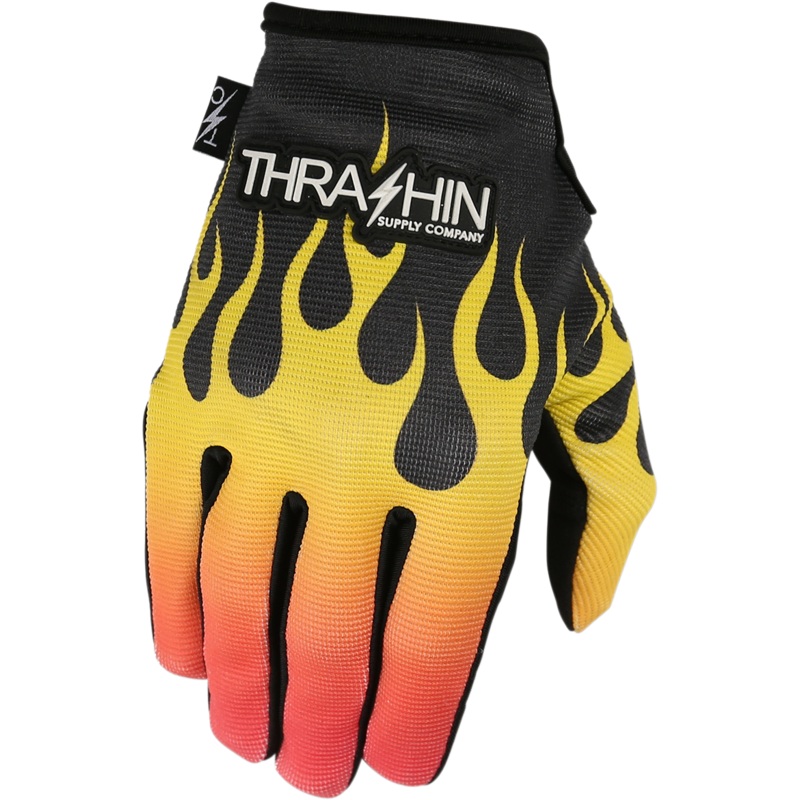 THRASHIN SUPPLY CO. Stealth Gloves – Flame – Small SV1-07-08