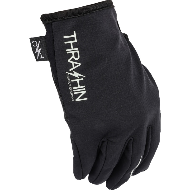 THRASHIN SUPPLY CO. Windbreaker Stealth Gloves – Black – Small SV1-19-08