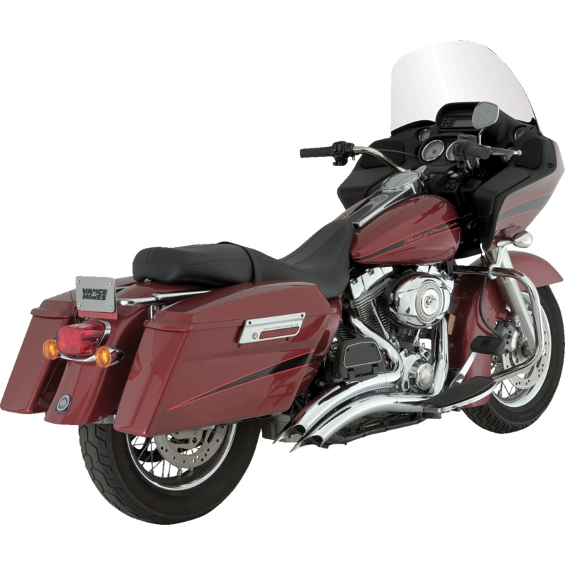 VANCE & HINES 2-into-2 Big Radius Exhaust System – Chrome 26082