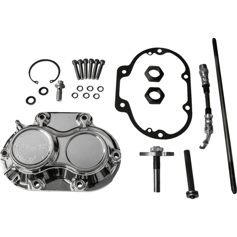BAKER DRIVETRAIN Transmission Side Cover – Hydraulic – M8 – Polish M8-10602-A